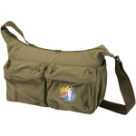 Sac bandoulière pour ordinateur avec sangle valise 13 pouces couleur vert foncé