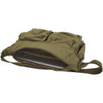 Sac bandoulière pour ordinateur avec sangle valise 13 pouces couleur vert foncé deuxième vue