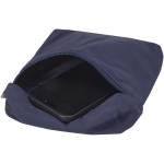 Sac bandoulière léger avec sangle réglable et rembourrée couleur bleu marine deuxième vue