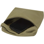 Sac bandoulière léger avec sangle réglable et rembourrée couleur vert foncé deuxième vue