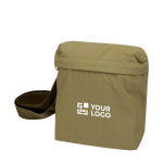 Sac bandoulière léger avec sangle réglable et rembourrée avec zone d'impression