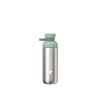 Gourde en inox recyclé double ouverture 700 ml Mepal couleur vert pomme vue impression avec logo 2