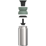 Mug isotherme en inox recyclé bord 360° 350 ml Mepal couleur vert pomme quatrième vue