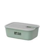 Lunch box hermétique à clip couvercle transparent 1 L Mepal avec zone d'impression