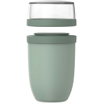 Boîte repas plastique double compartiment 1,05 L Mepal couleur vert pomme deuxième vue