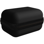 Adaptateur voyage personnalisable charge rapide GaN 33 W couleur noir deuxième vue avec boîte