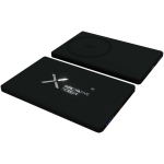 Batterie externe fine alu recyclé 5 000 mAh SCX.design couleur noir troisième vue