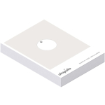 Traceur Bluetooth étanche avec alarme sonore Chipolo couleur blanc deuxième vue avec boîte