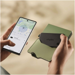 Carte traceur rechargeable Apple et Android Chipolo couleur gris graphite image nature morte