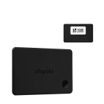 Carte traceur rechargeable Apple et Android Chipolo avec zone d'impression