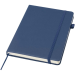 Carnet A5 rigide cuir synthétique ligné JournalBooks couleur bleu marine