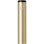 Stylo alu recyclé à mécanisme rotatif avec encre bleue couleur doré vue détail 1