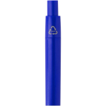 Mini stylo en plastique recyclé RCS avec encre bleue couleur bleu roi vue détail 1