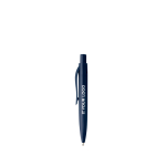 Mini stylo en plastique recyclé RCS avec encre bleue avec zone d'impression