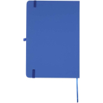 Set carnet A5 rigide avec stylo à encre bleue assorti couleur bleu roi deuxième vue arrière