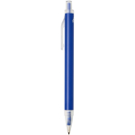 Set carnet A5 rigide avec stylo à encre bleue assorti couleur bleu roi vue latérale