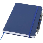 Set carnet A5 rigide avec stylo à encre bleue assorti couleur bleu marine