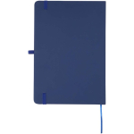 Set carnet A5 rigide avec stylo à encre bleue assorti couleur bleu marine deuxième vue arrière