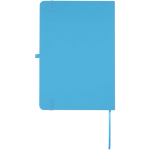 Set carnet A5 rigide avec stylo à encre bleue assorti couleur bleu ciel deuxième vue arrière