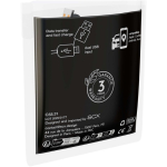 Câble de charge à rangement magnétique double entrée 60 W couleur gris