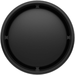 Gobelet réutilisable 350 ml couvercle 360° bord isolant couleur noir deuxième vue