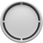 Gobelet réutilisable 350 ml couvercle 360° bord isolant couleur blanc deuxième vue