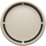 Gobelet réutilisable 350 ml couvercle 360° bord isolant couleur sable deuxième vue
