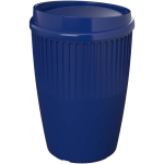 Gobelet réutilisable simple paroi plastique recyclé 350 ml couleur bleu