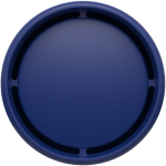 Gobelet simple paroi 350 ml couvercle 360° bord isolant couleur bleu deuxième vue
