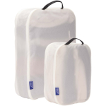 Lot de deux organiseurs de voyage avec maille Thule couleur blanc