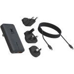 Chargeur de voyage rapide USB-C et USB-A 65 W Xtorm couleur noir deuxième vue
