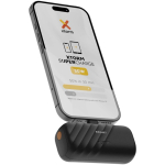 Batterie externe USB-C pliable charge rapide 5 000 mAh Xtorm couleur noir