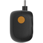 Batterie externe USB-C pliable charge rapide 5 000 mAh Xtorm couleur noir vue latérale