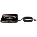 Chargeur bureau magnétique USB-C puissance 15 W Zens couleur noir deuxième vue