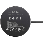 Chargeur bureau magnétique USB-C puissance 15 W Zens couleur noir vue impression avec logo 2