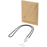 Câble de charge 5-en-1 avec cordon et charge rapide 65 W couleur blanc vue avec impression sérigraphique