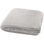 Couverture à manches en tissu doux pour entreprise 135 x 180 cm couleur gris