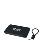 Batterie externe magnétique avec cordon 5 000 mAh personnalisable avec zone d'impression