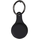 Étui silicone pour traceur compatible avec Apple Find My couleur noir deuxième vue arrière
