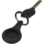Étui silicone pour traceur compatible avec Apple Find My couleur noir deuxième vue