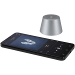 Enceinte magnétique compacte finition aluminium 3 W couleur argenté troisième vue