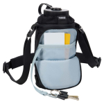 Porte-bouteille réglable avec poches et base aérée 1 L Thule couleur noir troisième vue