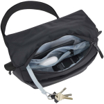 Sac bandoulière polyvalent double compartiment 2 L Thule couleur noir deuxième vue