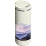 Gobelet isotherme double paroi fliptop 350 ml Stanley couleur beige