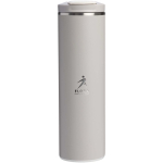 Gobelet isotherme double paroi hermétique 470 ml Stanley couleur gris vue impression avec logo 2