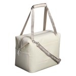 Sac isotherme 20 canettes poche maille zippée Stanley couleur beige troisième vue