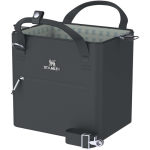 Mini sac isotherme zippé résistant pour 10 canettes Stanley couleur noir deuxième vue