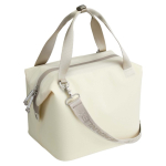 Mini sac isotherme zippé résistant pour 10 canettes Stanley couleur beige troisième vue arrière