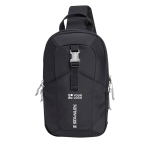 Sac bandoulière urbain 9 L avec poches et sangle rembourrée avec zone d'impression