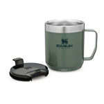 Mug isotherme en inox 350 ml avec couvercle anti-éclaboussures Stanley couleur vert foncé deuxième vue